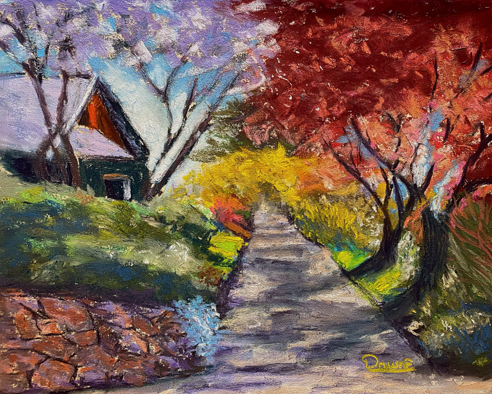 City Suburb 8 x 10 Print Unframed
