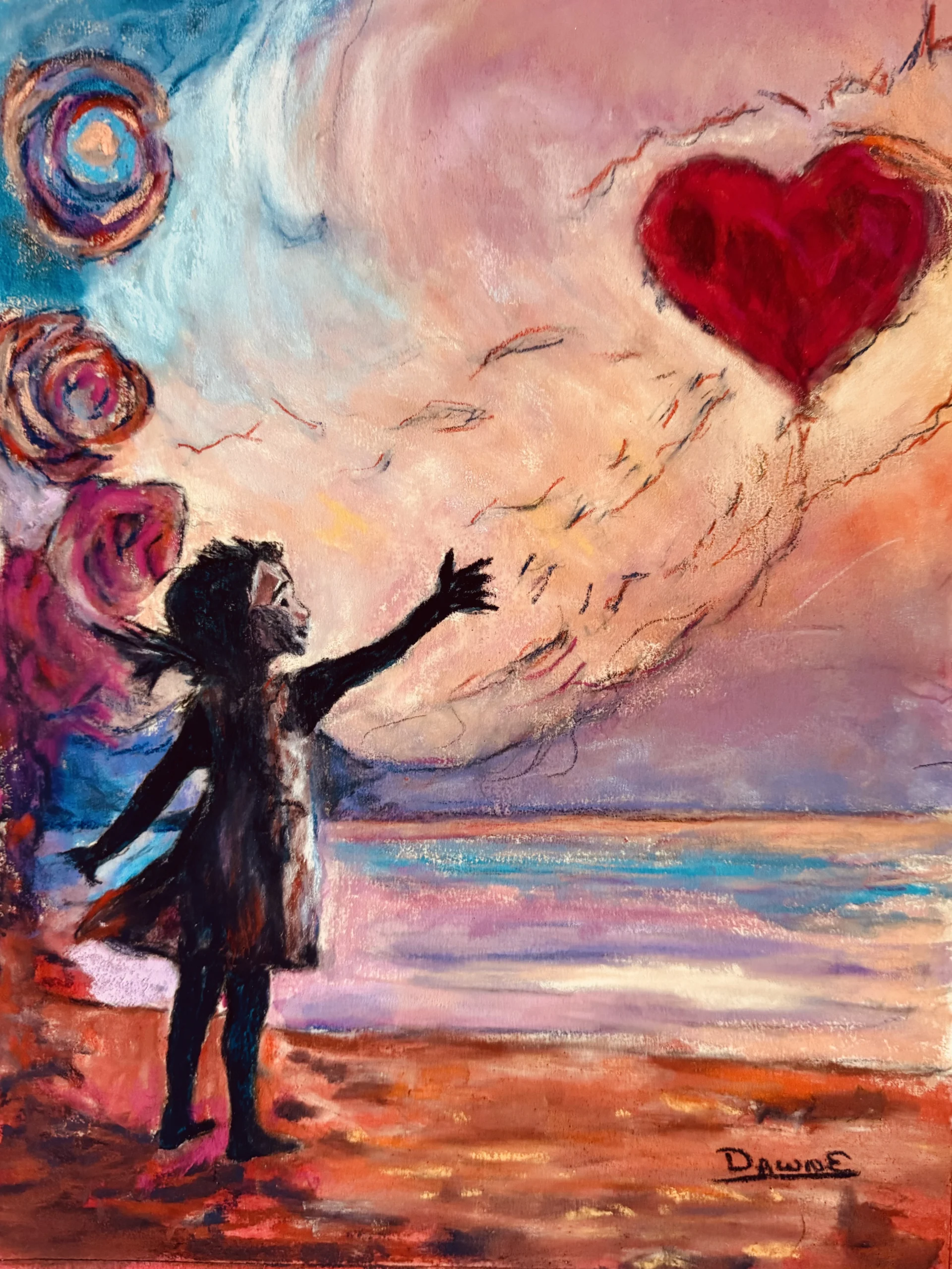 Heart's Release 8 x 10 Photo Print Unframed
