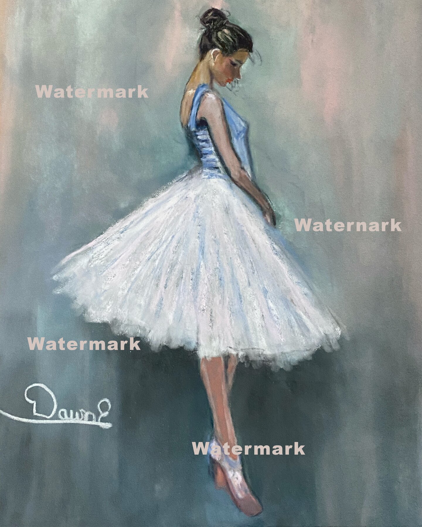Crystal - Original Pastel Painting
