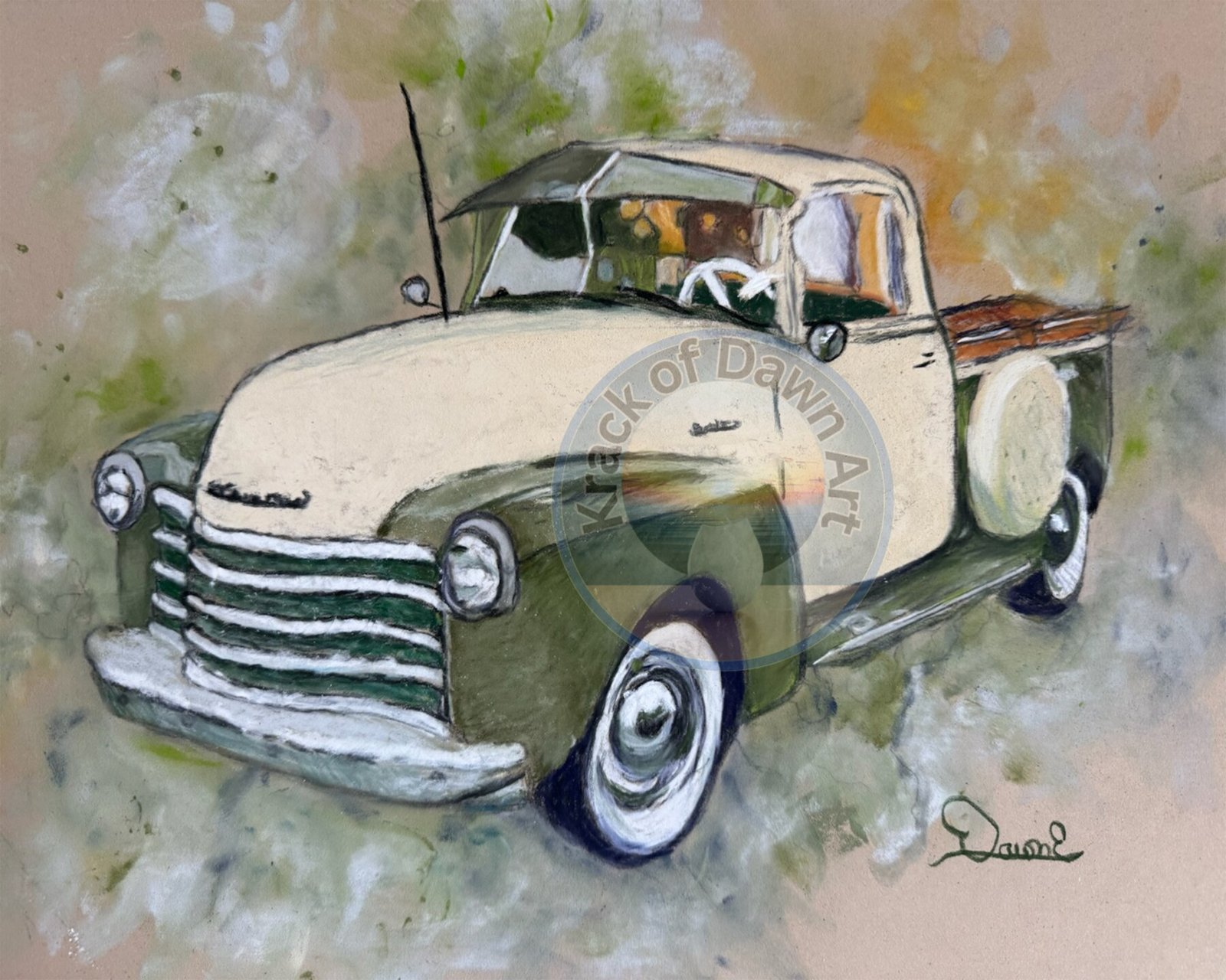 Classic Charm - Original Pastel Painting