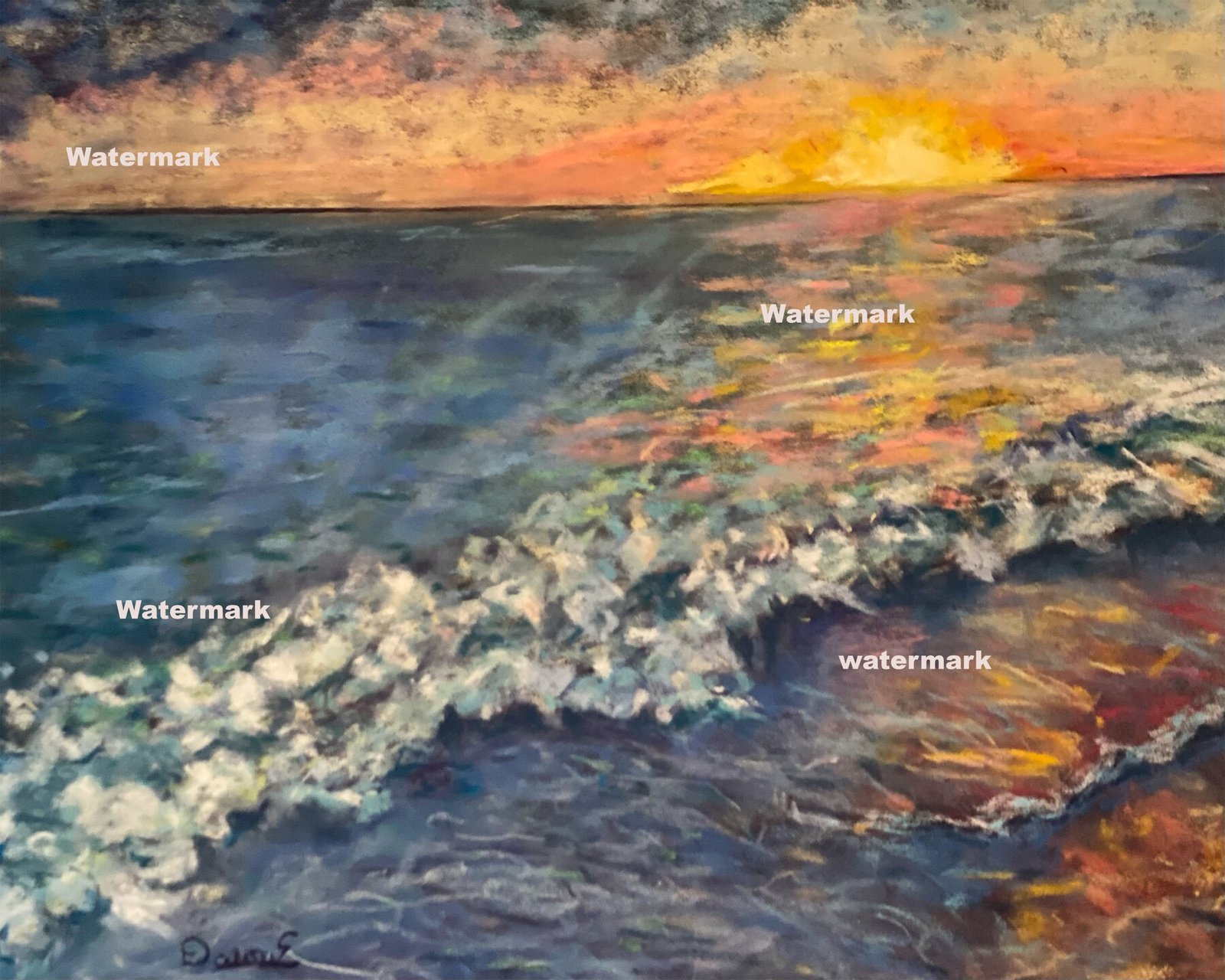Colorful Seascape - Fine Art Print