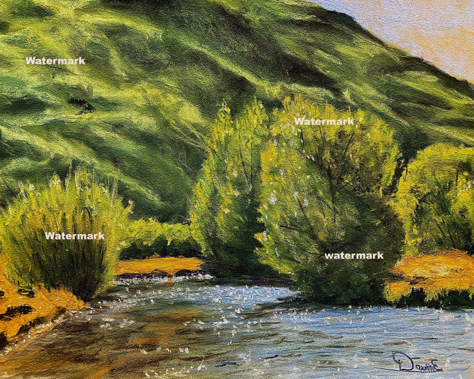 Sparkling River - Fine Art Print