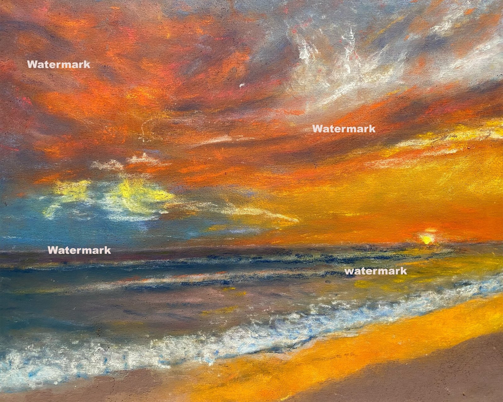 Sunset Ocean - Fine Art Print